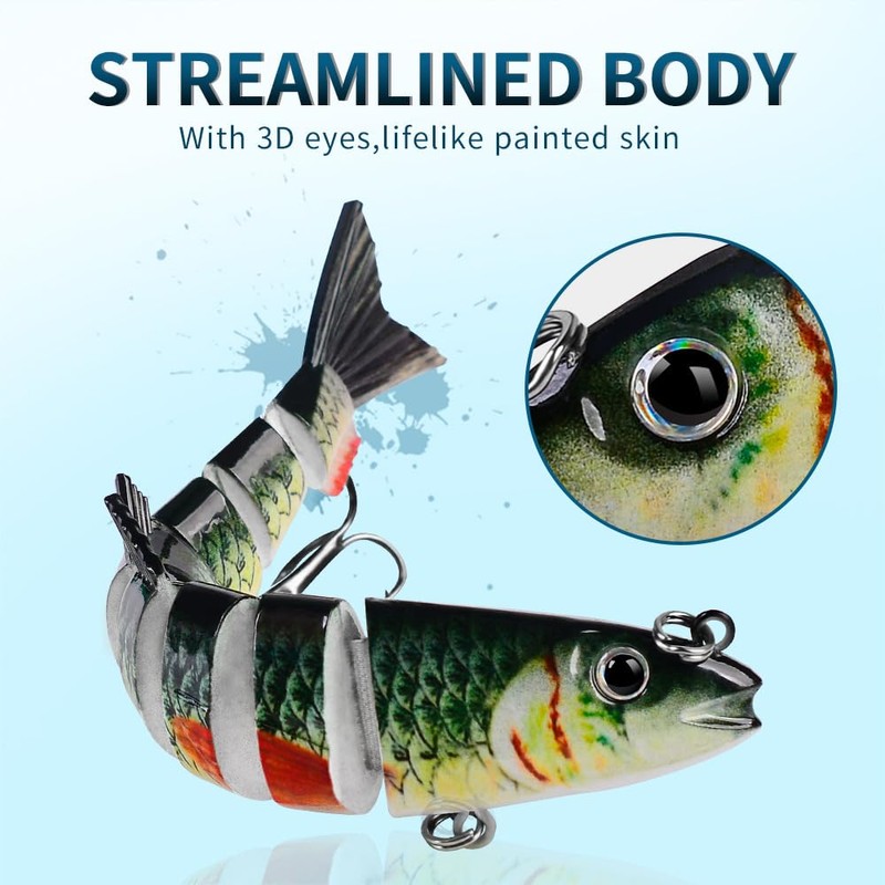 Fishing Accessories Trout Bait Perch Bait Pike Bait Rubber Fish