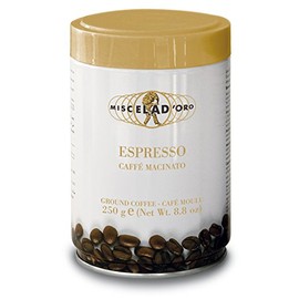 Miscela d'Oro Espresso Caffe Macinato Ground Coffee - 8.8 oz