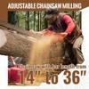 ECOTRIC 14"- 36" Chainsaw Mill Portable Sawmill Bar Chain Saw