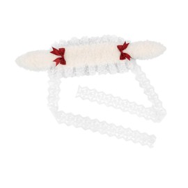 Baoblaze Bunny Ears Lolita Headband Headwrap Headdress for Photo Props Role Play Carnival