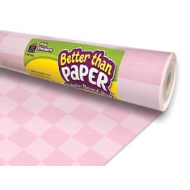 Teacher Created Resources Pink Checkers Better Than Paper® Bulletin Board Roll (TCR77603)