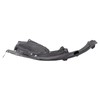 TRQ TRQ Front Left Rearward Inner Fender Liner Black Drivers