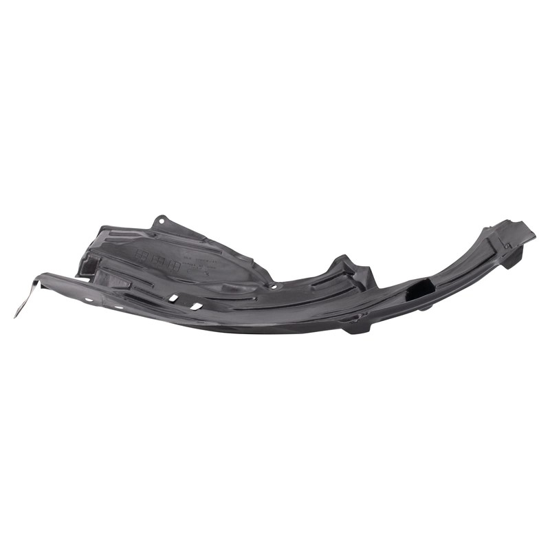 TRQ TRQ Front Left Rearward Inner Fender Liner Black Drivers
