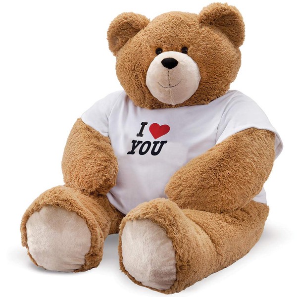 Vermont Teddy Bear Giant Teddy Bear - Big Teddy Bear for Girlfriend or Loved One, 4 Foot