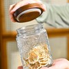 Adodeen 3-Pack 32oz Glass Jar With Airtight Lid,Kitchen Canisters For