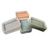 4 Pieces Soap Dish, Soap Container, Draining Soap Holder Ventilation