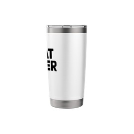 Treat Dealer Funny Dog Lover Pet Owner Treat Dealer Pawprint Stainless Steel Insulated Tumbler