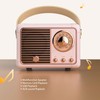 Portable Mini Outdoor Wireless Speaker with Powerful Subwoofer Effect, RetroSpeaker,Cute