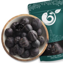 NY Spice Shop Whole Dried Black Lemons - 1 Pound Citrus limon - Natural Sun-Dried Loomi - Tangy Citrus Pods for Middle Eastern Cooking, Soups Stews and Spice Blends
