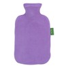 Fashy Hot Water Bottle 2.0 L with 100% Recycled Fleece