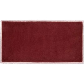 Minuteman Rectangular 44'' x 22'' Hearth Rug - Plum Wine (H-55
