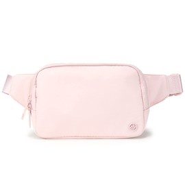 Everywhere Belt Bag Large 2L, Pander Waterproof Everywhere Fanny Pack Purse for Women and Men with Adjustable Strap. (Pink)