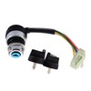 GOOFIT 5 Wire 5 Pin Key Ignition Switch Replacement for
