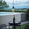 LEDSone 2m Pendant Light, E27 Rainproof Lamp Holder IP65 Indoor/Outdoor