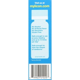 Mylicon Infants' Gas Relief Original Drops - 1 oz, Pack of 3
