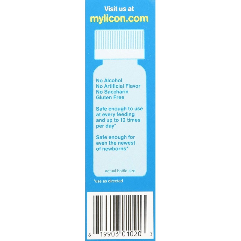 Mylicon Infants' Gas Relief Original Drops - 1 oz, Pack