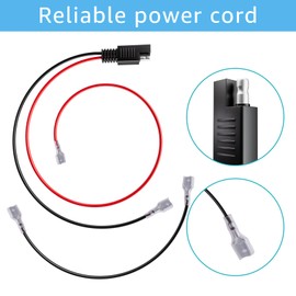 24 Volt Electric Scooters Battery Wiring Harness Compatible with eZip GT IZIP Schwinn Mongoose Insulated Battery Terminal Wire Harness with 2-Prong Connector 24V Battery Wire for Electric Scooters