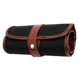 BE-TOOL Canvas Pencil Wrap Case, 72 Slots Portable Pencil Roll Holder Storage Pouch for School Office Art Supply