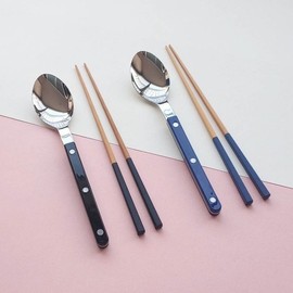 Sabre x Yamachiku Bistro Shiny Cutlery Set for 2 / 사브르X야마치쿠 비스트로 샤이니 수저세트 2인조