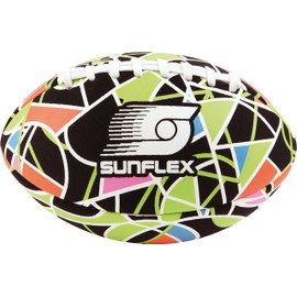Sunflex® Neoprene American Football Colour Pro | Very Grip and Ideal for Throwing and Catching | Soft and Lightweight Ball for the Beach and Garden | Extremely Robust and for All Age Groups