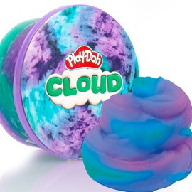 Play-Doh Cloud, Purple & Teal, Blue Raspberry Scent, Single Can, Play Doh Kit, Gifts for Kids, Popular Kids Toys, Party Favors for Ages 8-12, Compound Packs, Kids Gifts 8-12