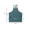 crazy bean BBQ Apron for Men Women Adjustable Work Apron