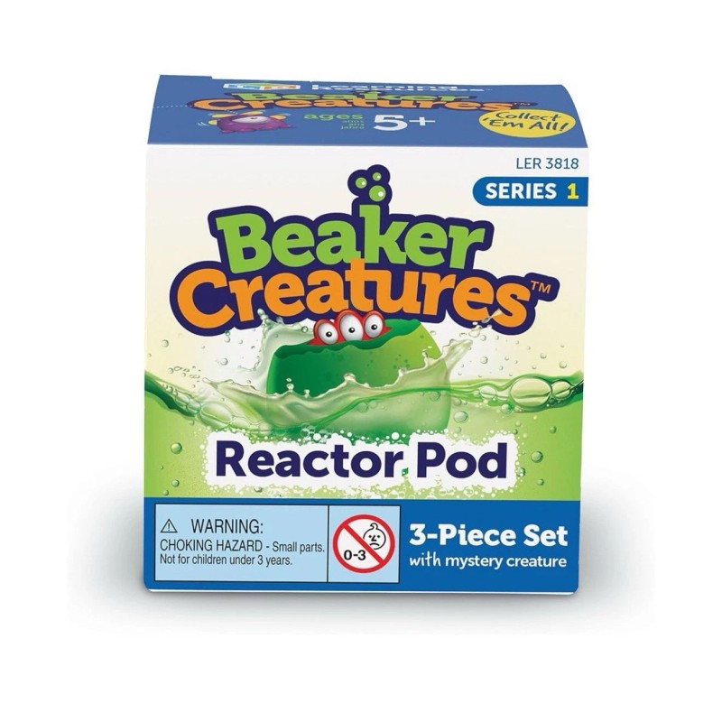 Learning Resources STEM Science Experiment Beaker Creatures Reactor Pods 2