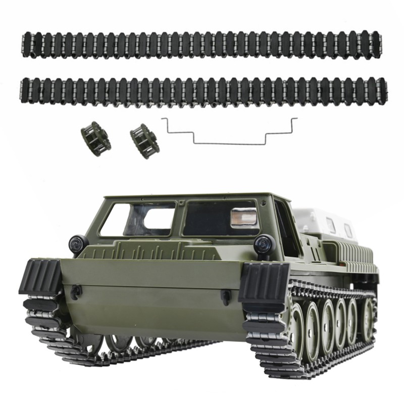 Model Tank Track Parts Full Scale Plastic Aluminum Alloy Chain