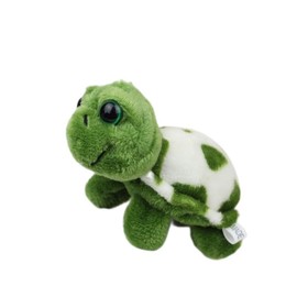 JJLFresheners Green Mini Sea Creatures Turtle Keychain Gift Plush Key Ring Cartoon Bag Pendant Auto Animal Keychain Decoration Plush Automobile Keychains Trim Stuffed Animals Keychain