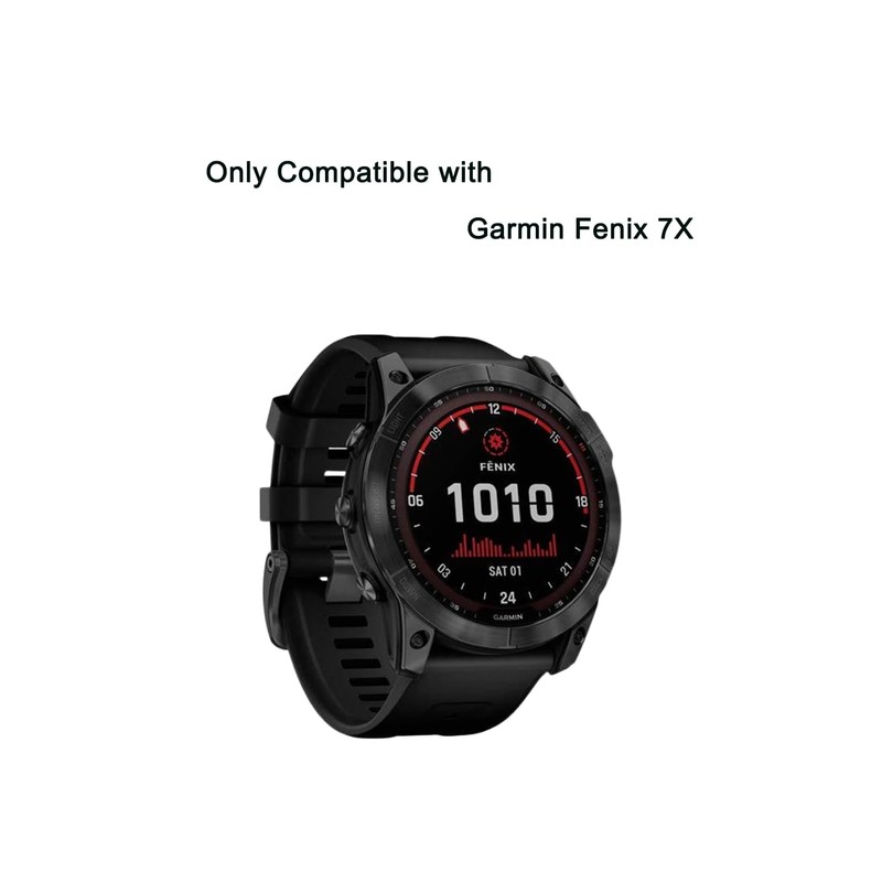 HYGMOCC [2 Pack] Screen Protector Designed for Garmin Fenix 7X