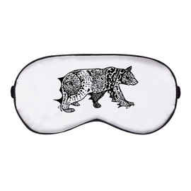 'Tribal Bear' Sleep/Travel Eye Mask (EY00001728)
