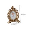 Ipetboom Retro Picture Frame European Style Resin Photo Holder for