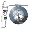 Tree of Life Wind Hanging Spinners, 3D Metal Spiral Wind