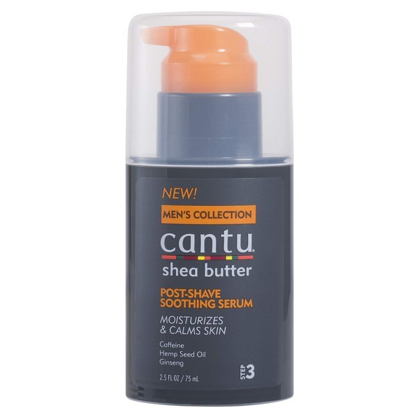 Cantu Mens Post-Shave Soothing Serum 2.5 Ounce (75ml) (2 Pack)