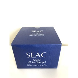 SEAC Night All-in-One Gel S Moisturizing Gel Cream for Nights, 1.8 oz (50 g)