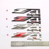 Yoaoo 2Pack OEM Black Red Z71 4x4 Emblems Badges Compatible