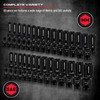 Master 1/2" Drive Impact Socket Set, 67-Piece Standard & Deep