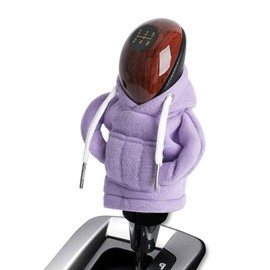 Lohca Gear Shift Hoodie - Universal - Shifter Hoodie Shift Knob Hoodie Car Shifter Hoodie - New Driver Gifts - Car Gifts for Men Women, Purple