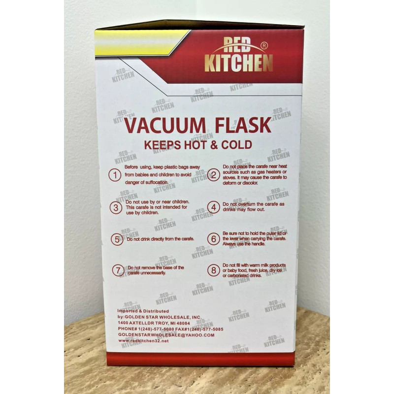RED KITCHEN Arabic Vacuum Flask - Shai - Tea -
