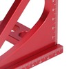 Angle Ruler 45 90 Degree Angle Aluminum Alloy Miter Protractor
