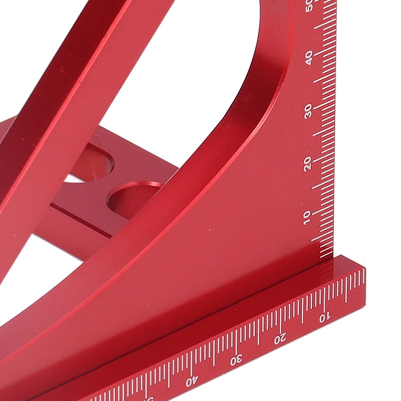 Angle Ruler 45 90 Degree Angle Aluminum Alloy Miter Protractor