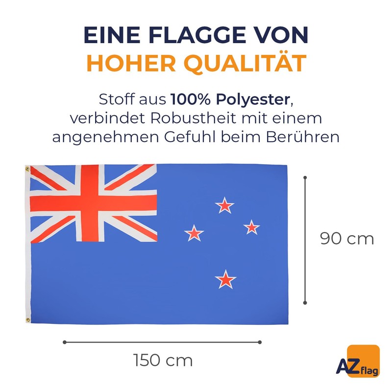 AZ FLAG New Zealand Flag 3' x 5' - New
