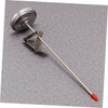 ABOOFAN 1pc Stainless Steel Barbecue Thermometer Long Dial Food Thermometer