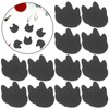 LALAFINA Cat Head Earring Display Cards 100pcs Jewelry Cards for