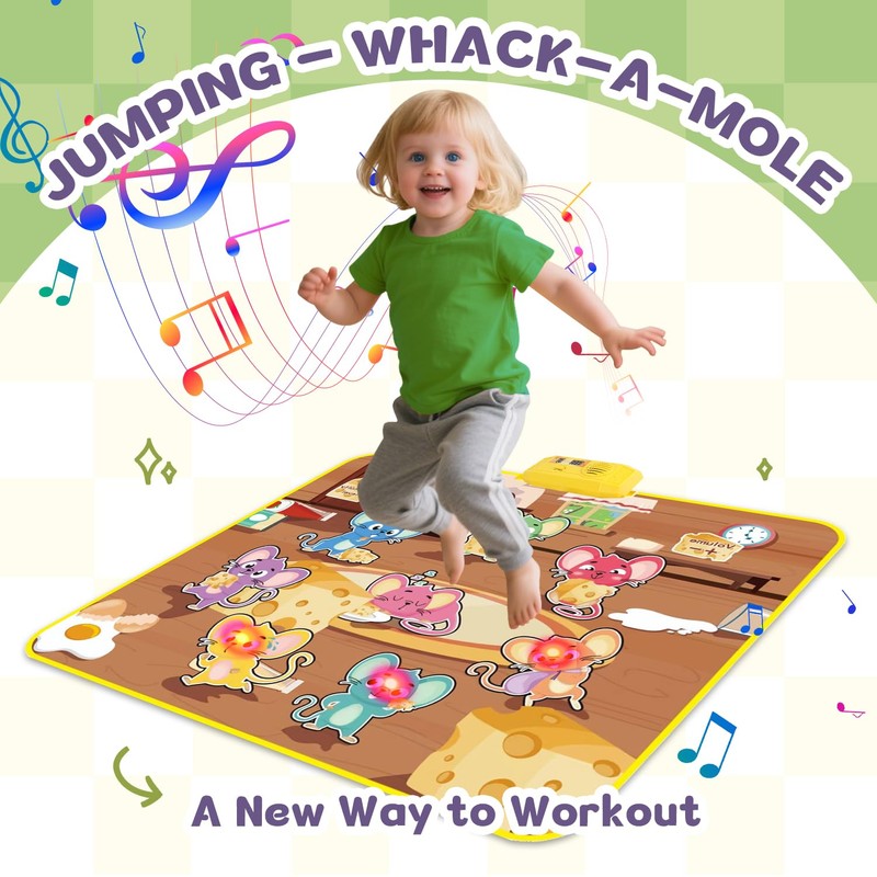Whack a Mole Game, Interactive Constructive Smack Moles Game Playmat