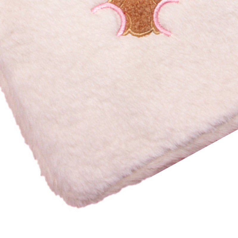 Plush Tablet Bag for Girls Cute Pattern Multiple Protection Lightweight