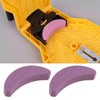 SG Store 20PCS Purple Chainsaw Sharpener Whetstone Crescent Shaped Chainsaw
