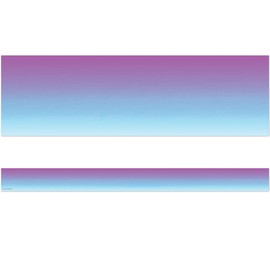Teacher Created Resources Purple and Blue Color Wash Straight Border Trim