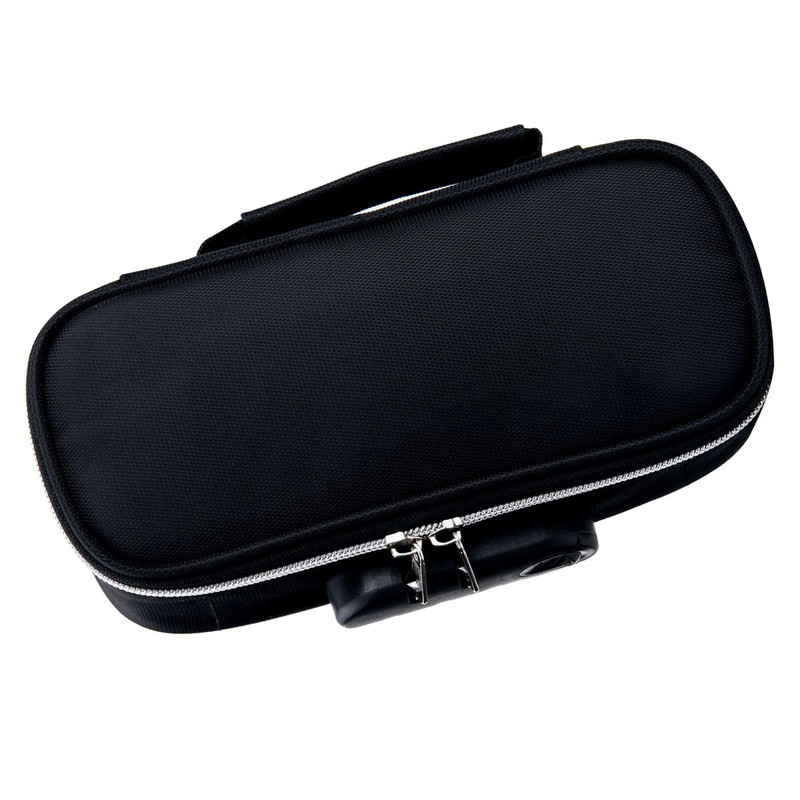 Dpofirs Portable Safe Box, Lockable Pencil Case, Security Case Lock