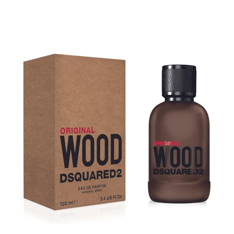 DSQUARED2 Original Wood for Men Eau de Parfum Spray, 3.4